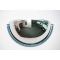 Global Industrial Half Dome Acrylic Mirror, Indoor, 26 Dia., 180&#176; Viewing Angle 670542